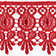 Tira guipiure teñido rojo-245030---08